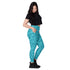 Aqua Waters Rash Guard Pants Leggings With Pockets UPF 50+